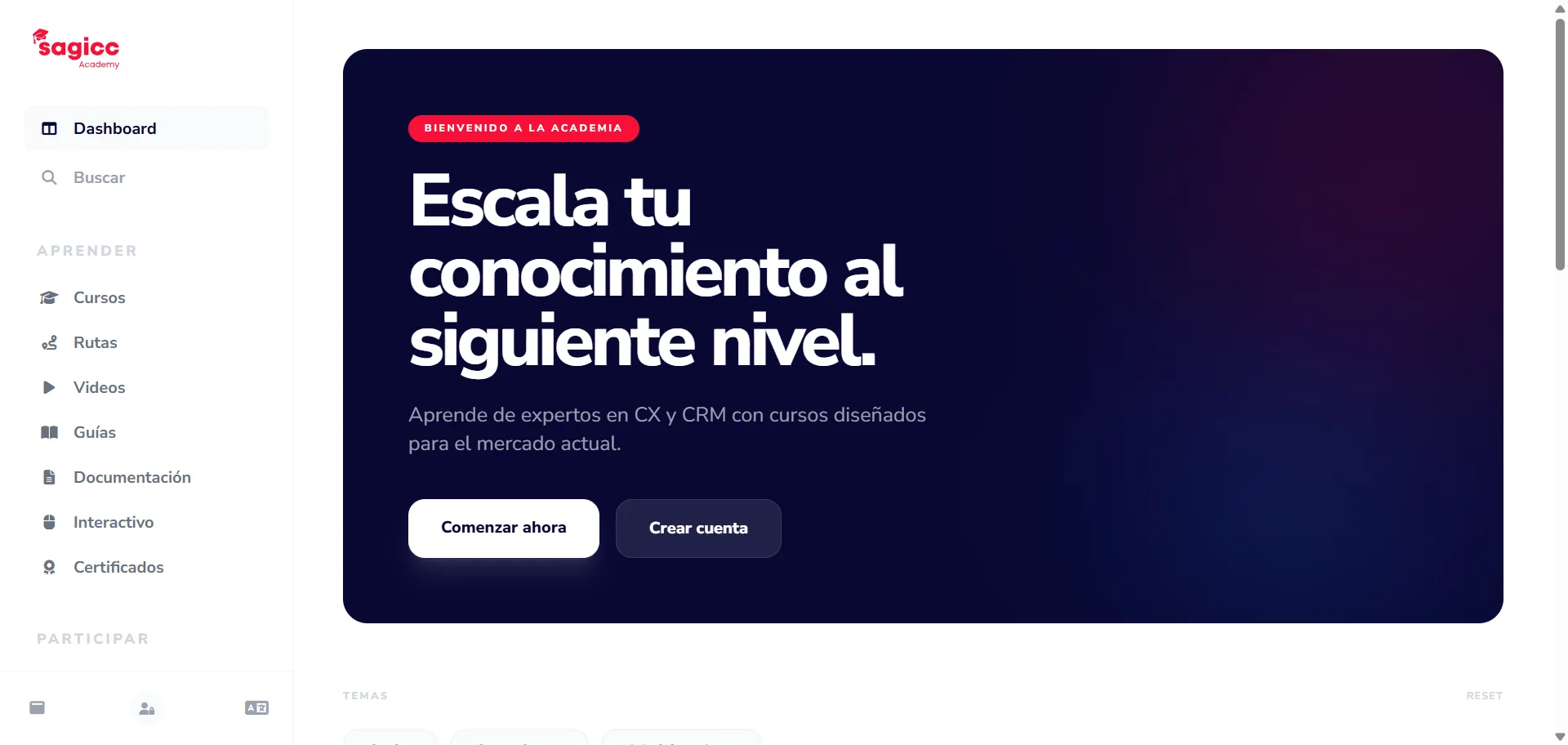 Plataforma de Aprendizaje Corporativa
