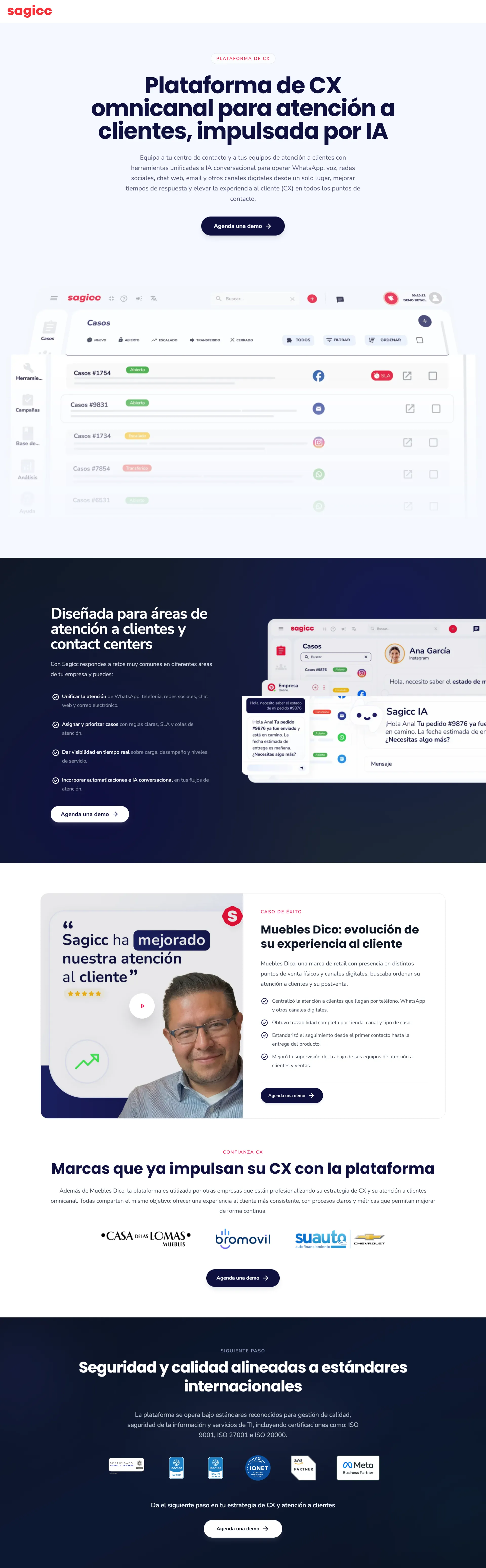 Landing Page de Expansión Regional